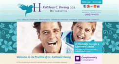 Desktop Screenshot of hwangorthodontics.com